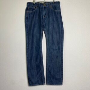 Levi's 511 Slim Fit Jeans Men 29x29 Dark Wash Straight Leg Denim Normcore Casual